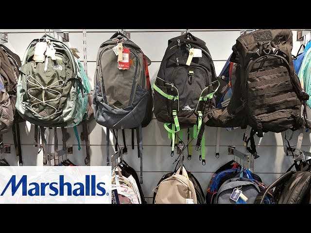 Where to locate rucksacks and daypacks inside this retailer