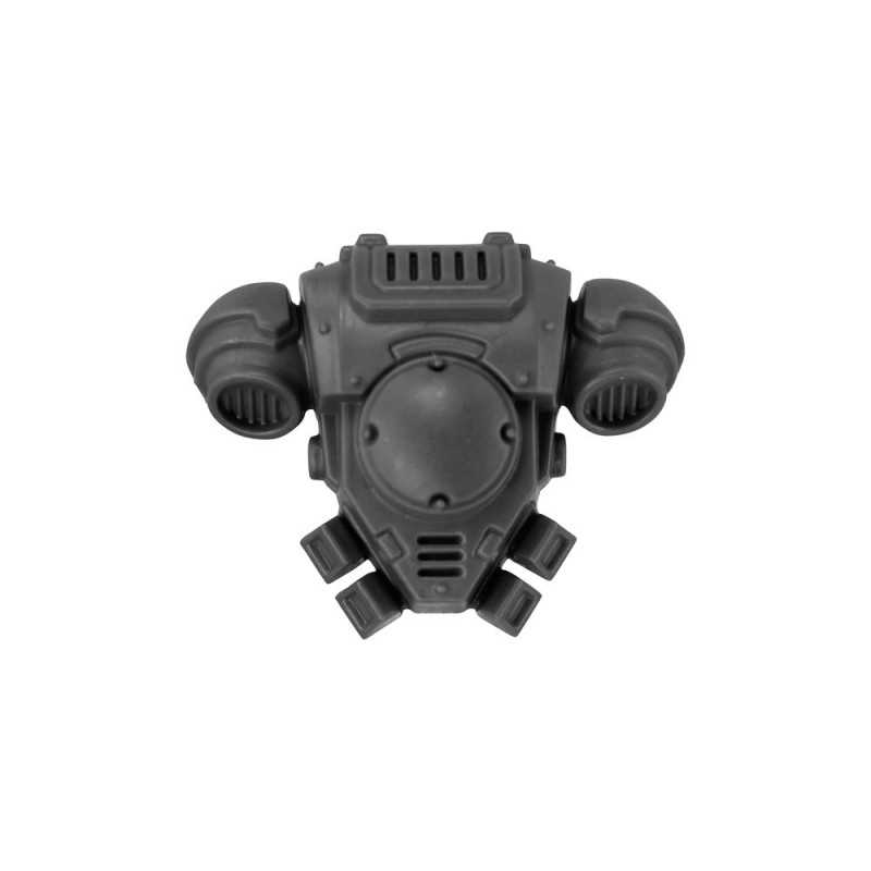 Integration of comms, targeting relays and battlefield sensors into the dorsal module