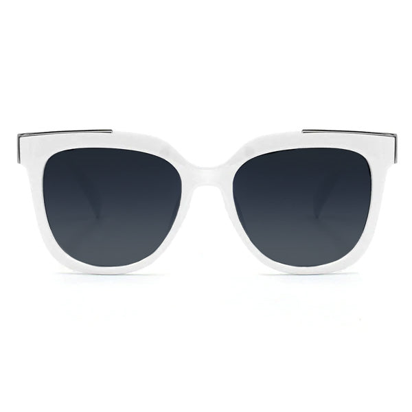 Coco White Prescription Luxurious Sunglasses
