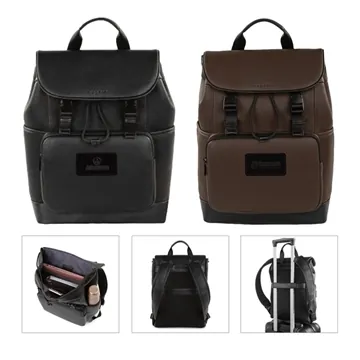 Custom Bugatti Central Laptop Vegan Backpack