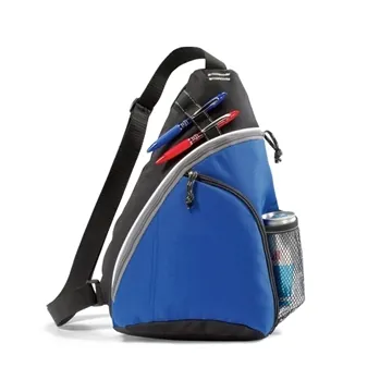 Customizable Multi-Compartment Wave Sling Bag