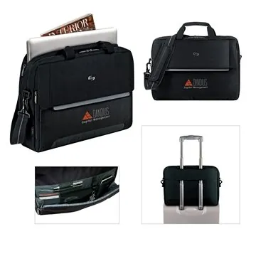 Customized Solo NY Chrysler Briefcase
