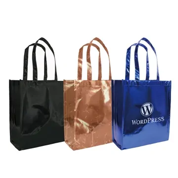 Custom Metallic Non-Woven Tote