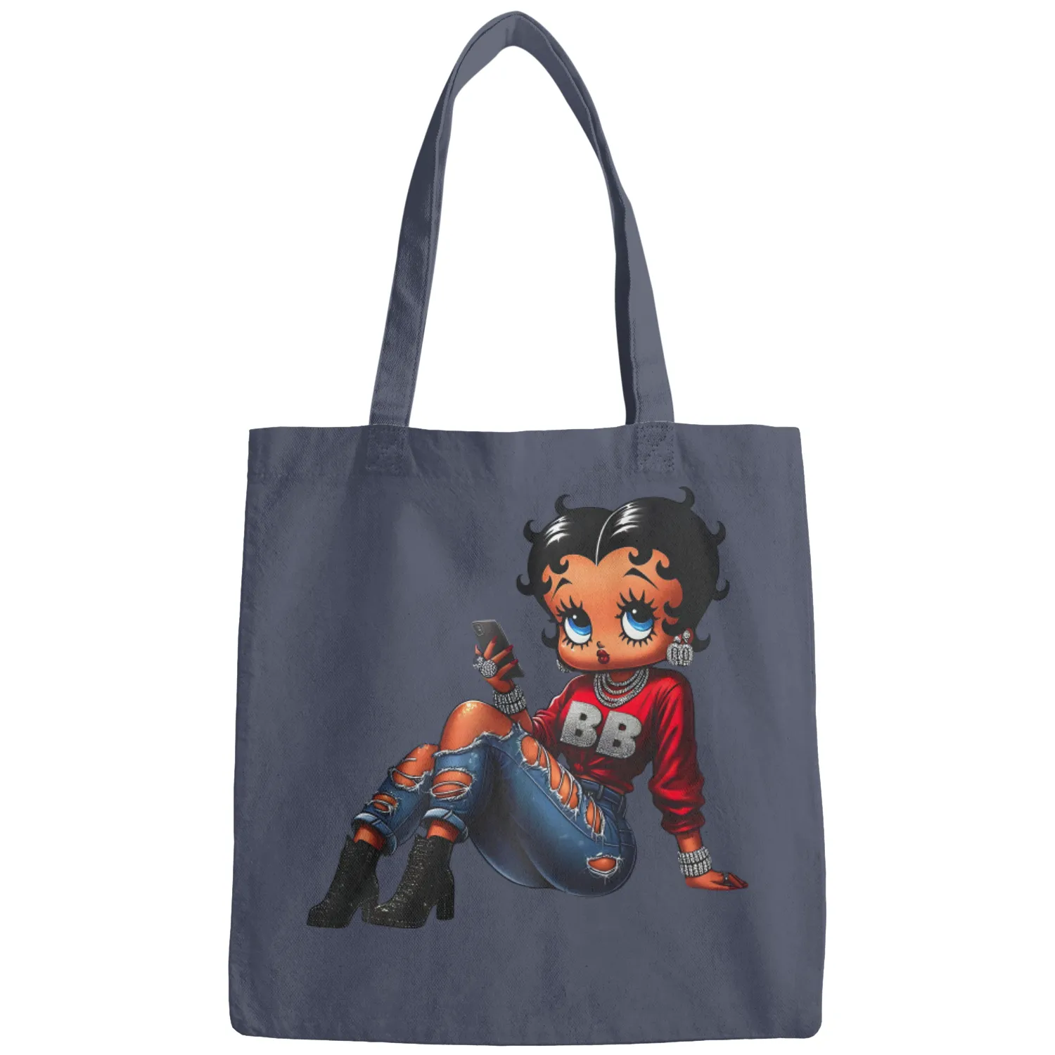 Eco-Friendly Betty Boop Tote Bags