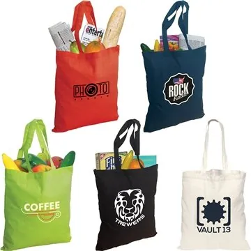 Lightweight Custom Cotton Tote Bags