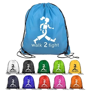 Lightweight Drawstring Backpack for Students