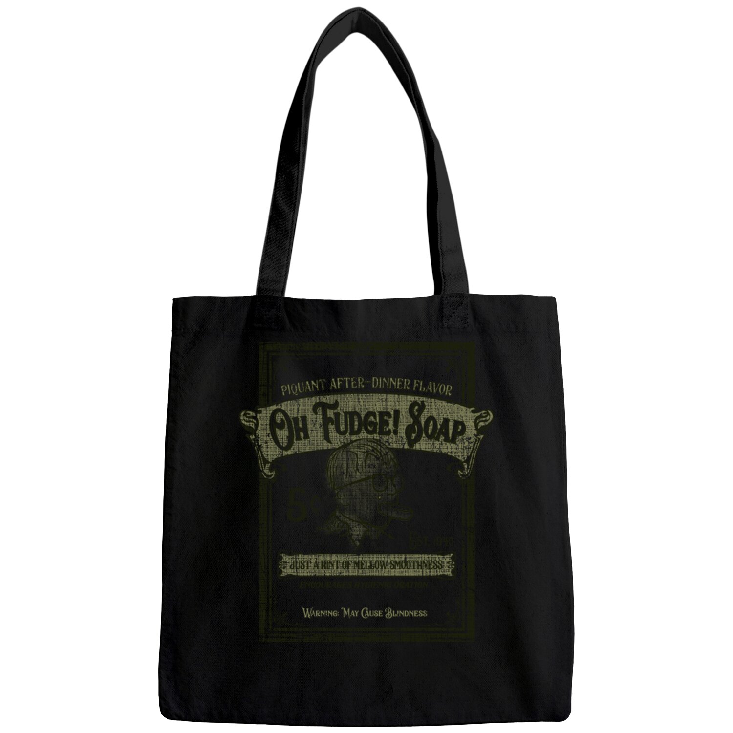 Oh Fudge Brand Soap Tote Bags