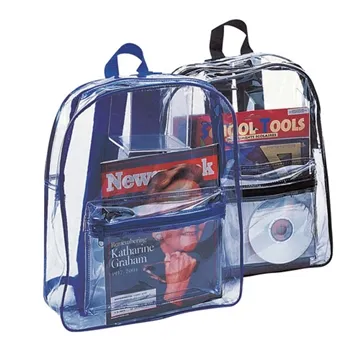 Clear Backpack With Padded Straps